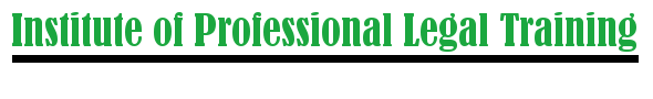 Institute Of Professional Legal Training